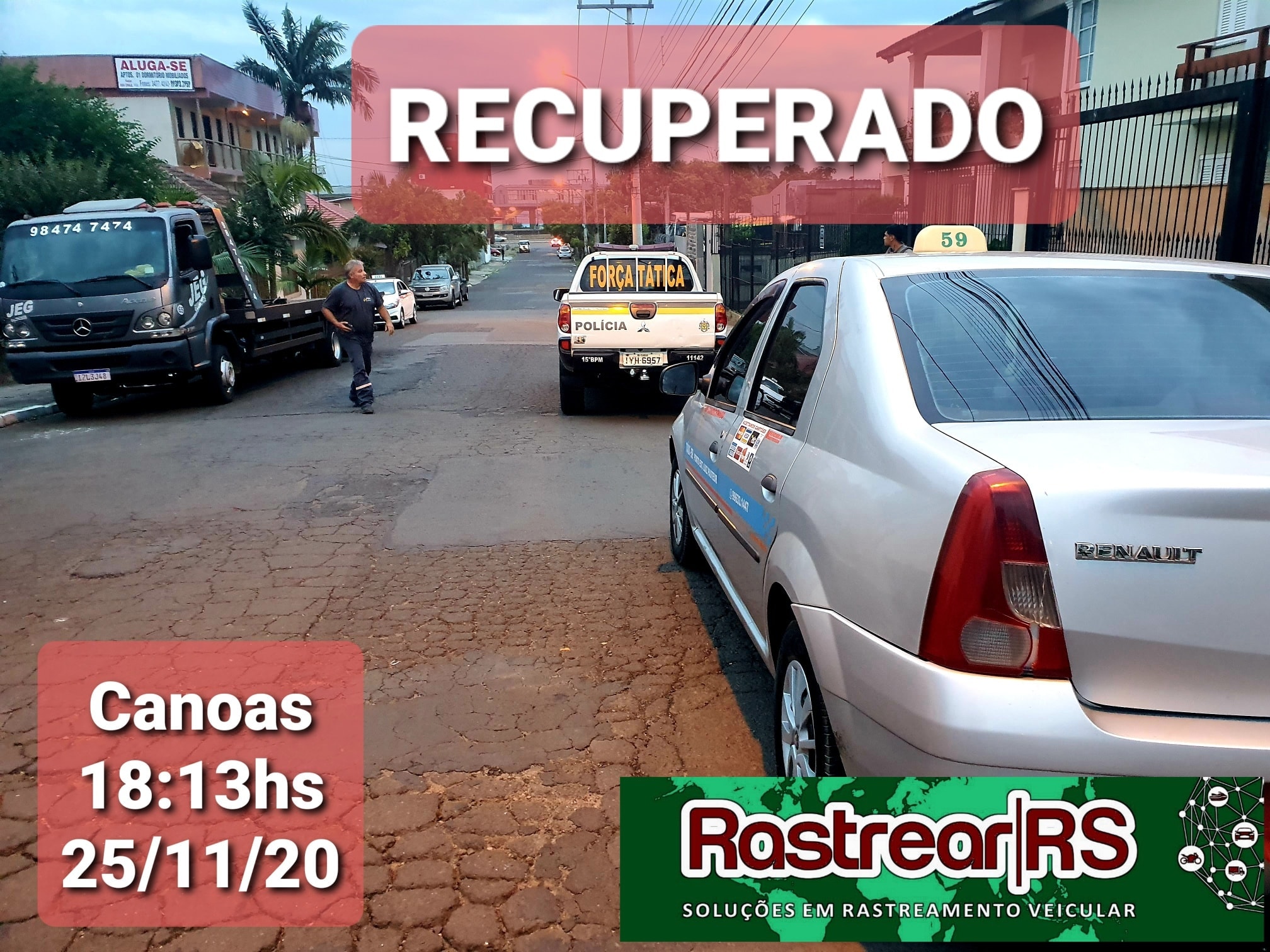 RECUPERAÇÃO LOGAN - CANOAS
